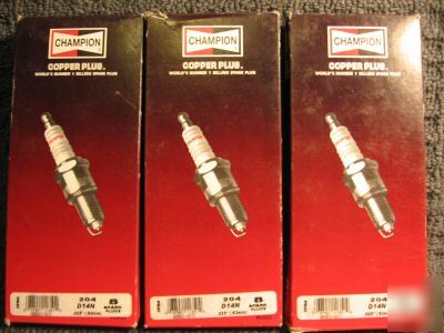  204 D14N champion industrial spark plugs 3 boxes