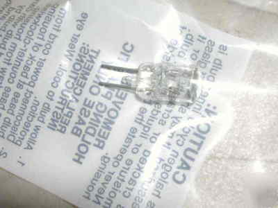 Ge 2604X lamp 5 volt, 10 watt, 2 pin, quantity avail.