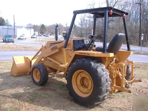 Good used case 480LL loader tractor #6399