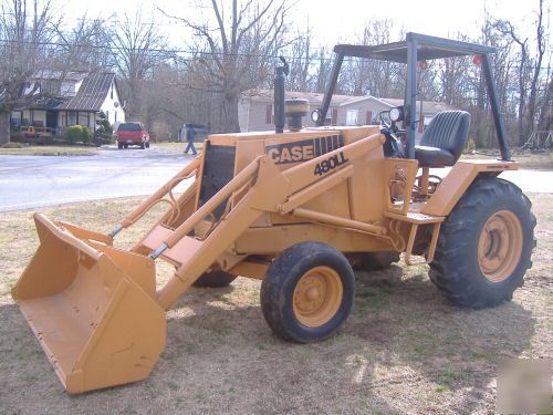 Good used case 480LL loader tractor #6399