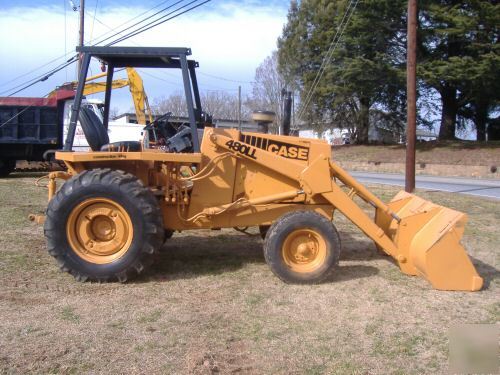 Good used case 480LL loader tractor #6399