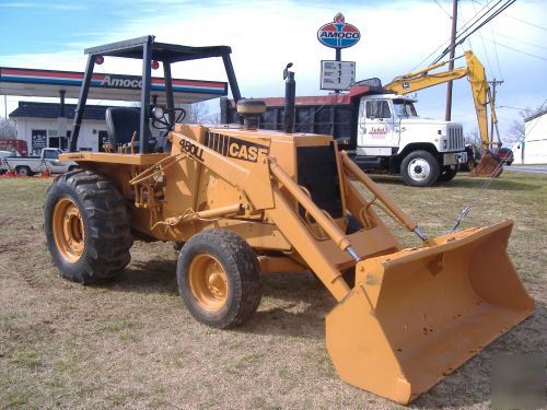 Good used case 480LL loader tractor #6399