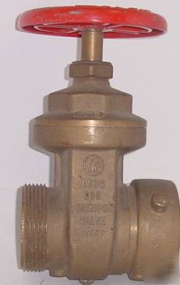 Guardian fire equipment 5120 gate valve 2-1/2 x 2-1/2