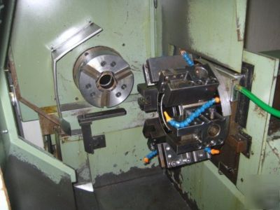 Ikegai FX25N fx-25N cnc lathe w/chuck & fanuc control