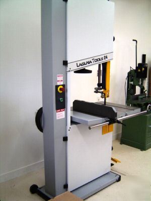 Like new laguna woodworking band saw lt 24 cond w/ base