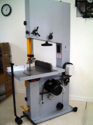 Like new laguna woodworking band saw lt 24 cond w/ base