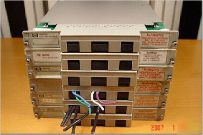 Lot of (6) hp agilent 44470A 16-bit digital i/o modules