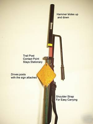 New post driver design is much safer and easier