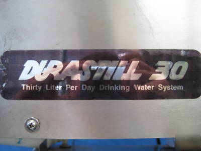 Durastill water distiller automatic 8 gallon model 30J