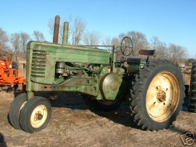 1951 a john deere tractor ie b,g, h, d, r