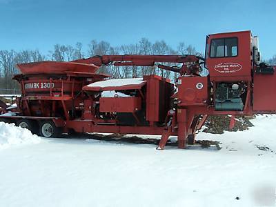 2006 morbark 1300 a tub grinder forestry wood waste