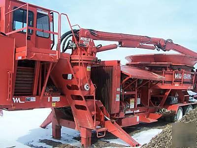 2006 morbark 1300 a tub grinder forestry wood waste
