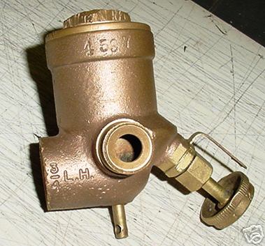 3/4 l.h. lunkenheimer hit miss gas engine mixer carb 
