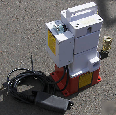 Burndy fci epp-10 electric hydraulic pump 10,000 psi