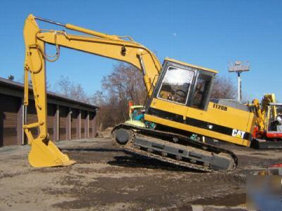 Cat E120B farm tractor excavator