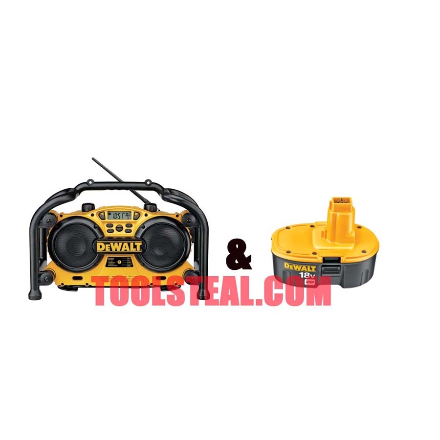 Dewalt- drbatcp (DC011 radio/charger & DC9096 18V bat.)