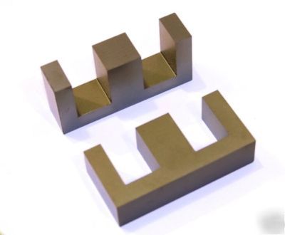 E80 large transformer core, 500MT bsat power ferrite X2