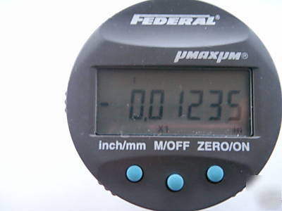 Federal mahr maxum high precision digital indicator
