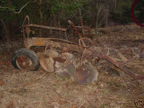 International (farmall) three bottom disc plow