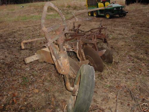 International (farmall) three bottom disc plow