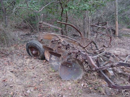 International (farmall) three bottom disc plow