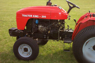 Jinma tractor king 200 - with finish mower