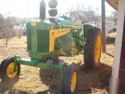 John deere 730 lp wide front older restoration 