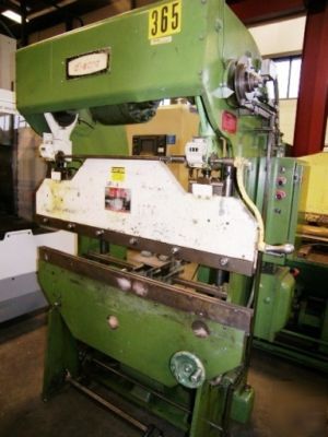 New used 17 ton diacro model 14-48 press brake, 1975