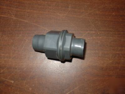 Plasti-bond red hot coated conduit union 1/2