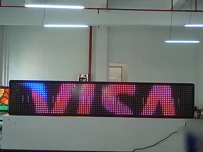 Scrolling led sign outdoor indoor 15.5