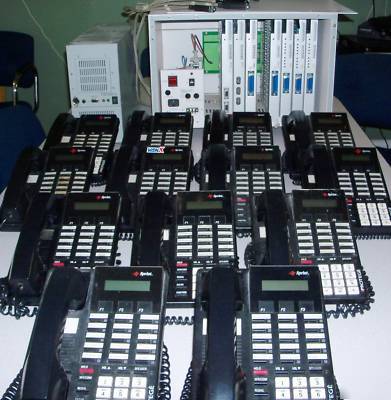 Sprint protege mtx ksu 48 port phone system w/ v mail 
