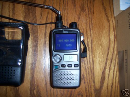Used icom ic-R3 unblocked 0.495-2450 mhz ICR3 ic R3