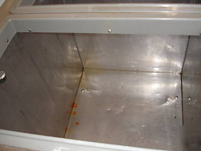 Used shelley ice cream dipping cabinet mdl KCF2-50 48
