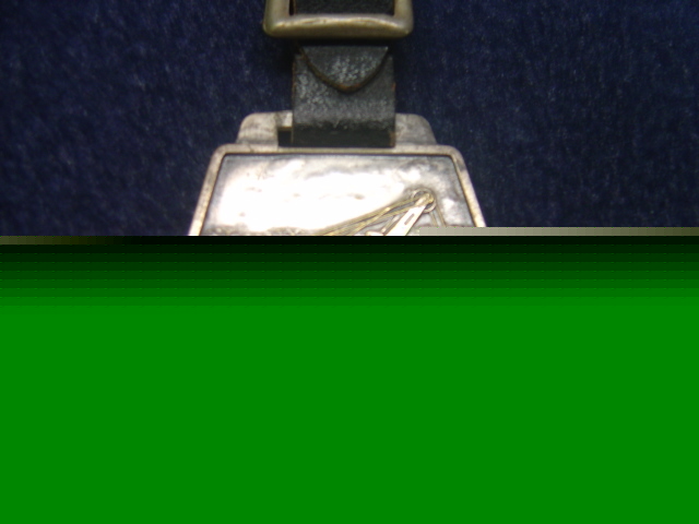 Vintage watch fob bucyrus erie construction crane