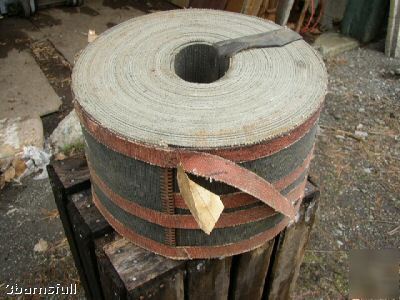 Flat belt gas engine steam engine tractor belt
