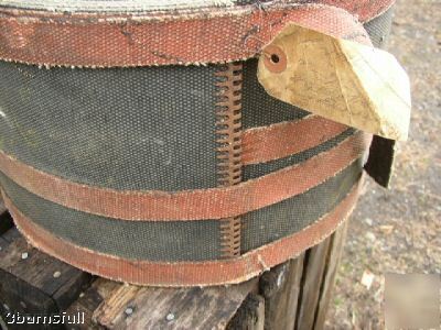 Flat belt gas engine steam engine tractor belt