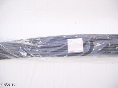 100' black heat shrink tubing 25 x 4 ft 9/3 