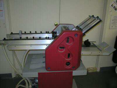 Challenger paper folder SRA3 air feed great condition