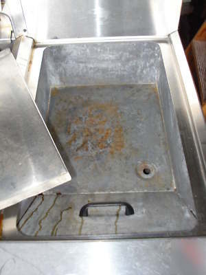 Frymaster electric 2 bay fryer w/ filter magic station
