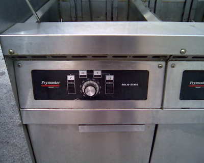 Frymaster electric 2 bay fryer w/ filter magic station