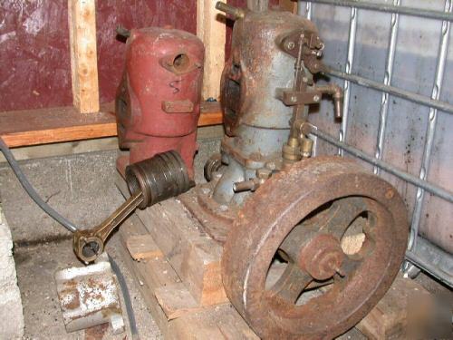 Hit and miss marine 2 cycle gas engine collection