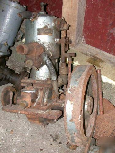 Hit and miss marine 2 cycle gas engine collection