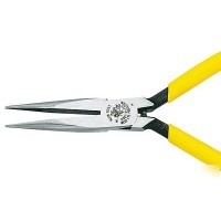 Klein slim long nose plier, serrated jaws D307-5-1/2C