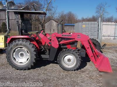 Mahindra 4530 tractor 4WD loader 195HRS clean cheap 