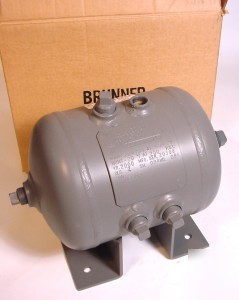 New brunner 0589P 2GAL universal air receiver tank 0589 