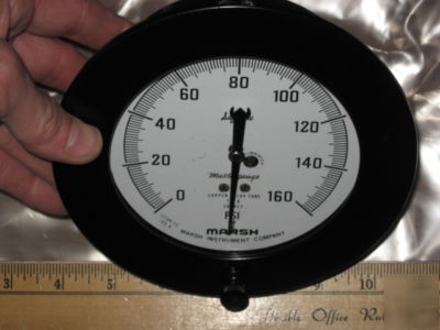 New marsh mastergauge pressure guage 0 to 160 psi