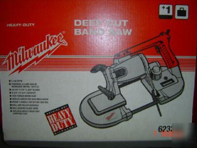 New milwaukee 6232-6 6 amp portable band saw - 