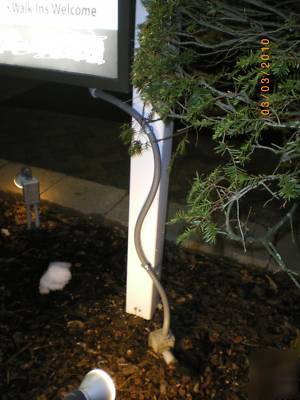 Outdoor sign double lightbox fluorescent last chance