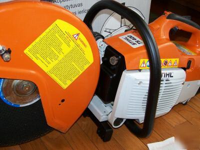 Stihl TS400 ts 400 concrete hand held saw 14