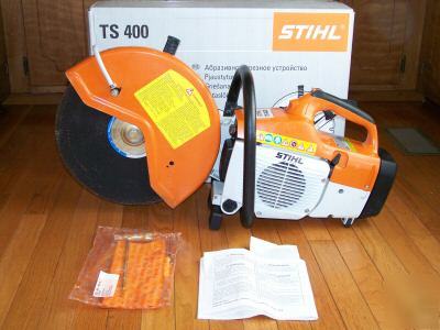 Stihl TS400 ts 400 concrete hand held saw 14